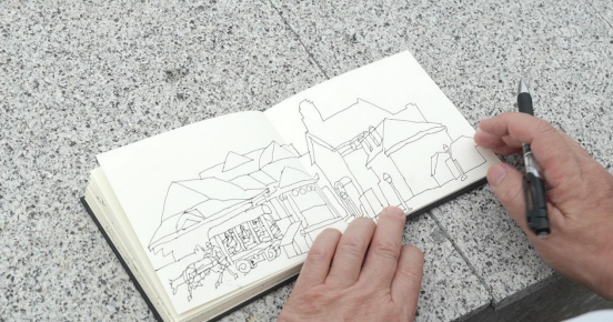 “走遍中国”:以画笔镌刻恩和小镇的独有诗韵