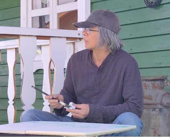 “走遍中国”:以画笔镌刻恩和小镇的独有诗韵